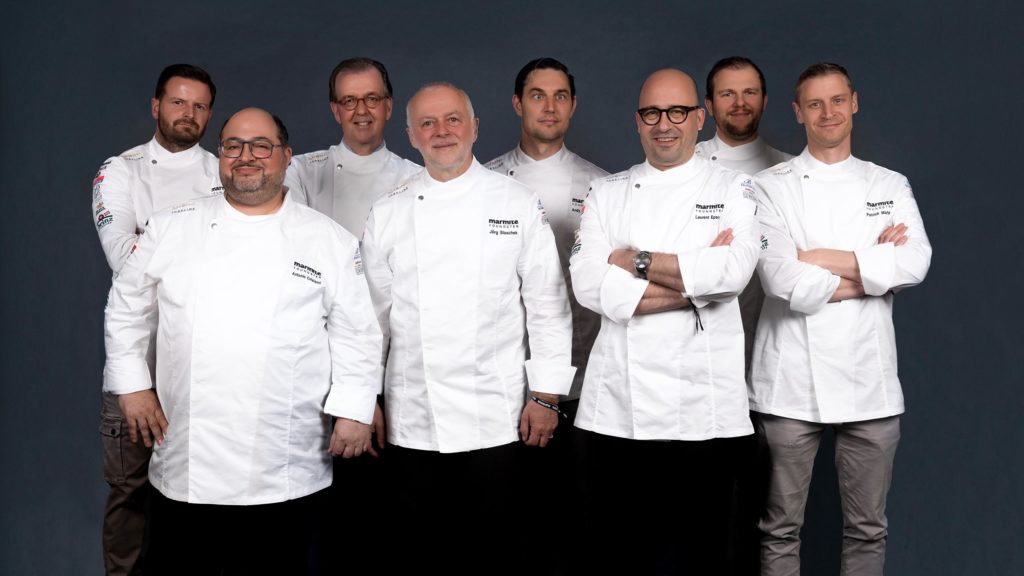 Die Küchen- und Pâtisserie-Jury  youngster 2022